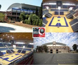 Puzzle Περίπτερο Halkapınar Salonu Ataturk Spor Spor Kompleksi στη Σμύρνη (FIBA 2010 Παγκόσμιο Πρωτάθλημα Καλαθοσφαίρισης στην Τουρκία)